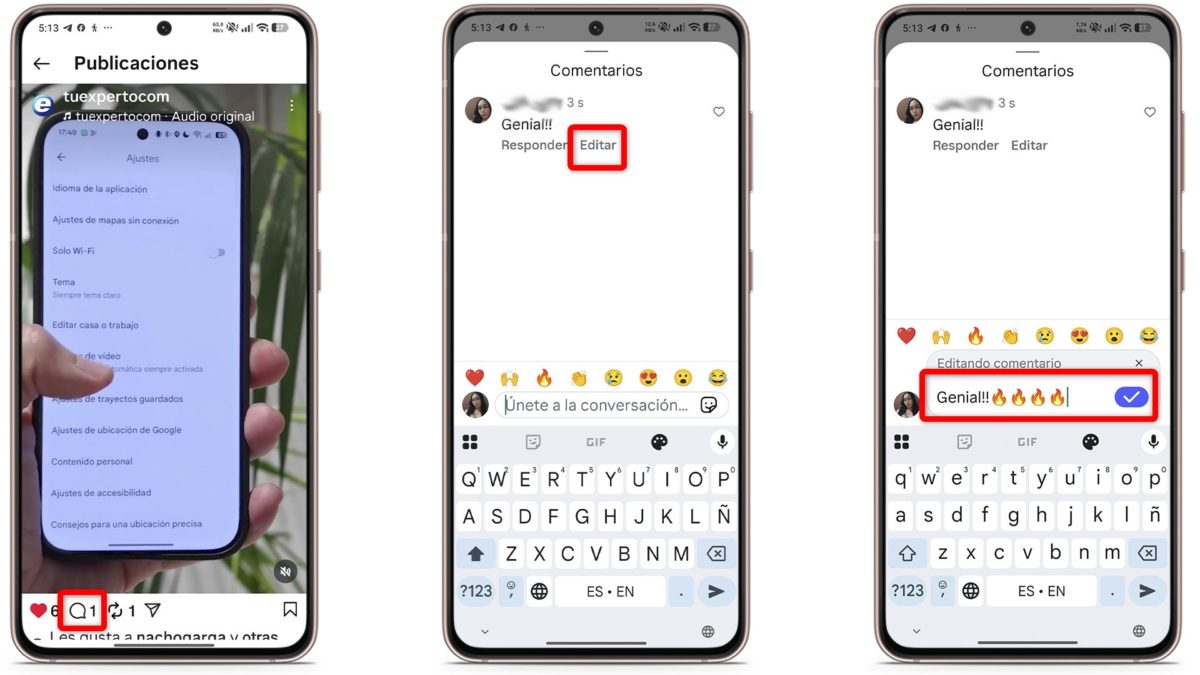 La función por la que la mayoría de usuarios clamaba: cómo editar un comentario en Instagram 2 Pasos para editar un comentario en Instagram