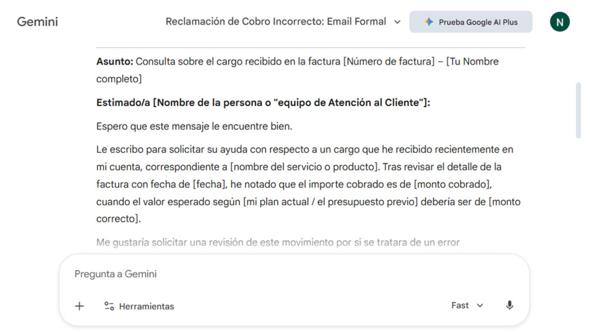 7 usos de la IA que te ahorran tiempo cada día 3 7 usos de la IA que te ahorran tiempo cada día - Escribir emails y mensajes