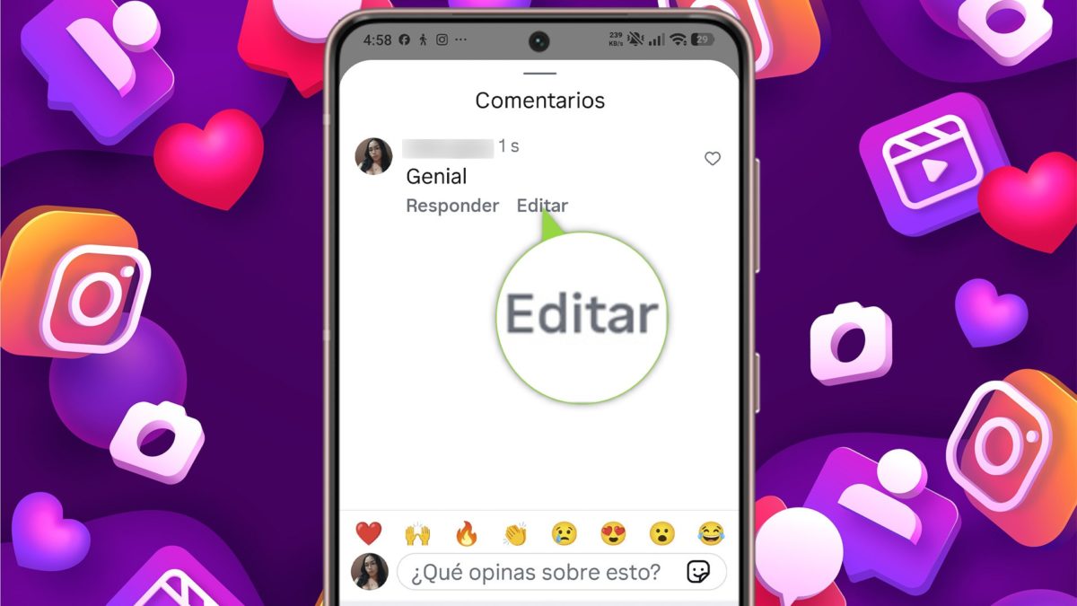 La función por la que la mayoría de usuarios clamaba: cómo editar un comentario en Instagram 1 Cómo editar un comentario en Instagram