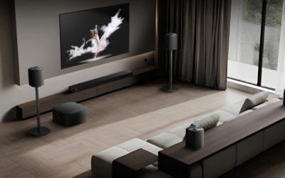 LG H7, una barra de sonido que se adapta a la posición de las personas y otros altavoces