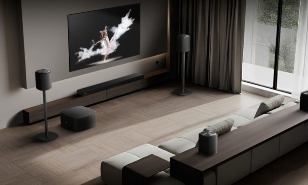LG H7, una barra de sonido que se adapta a la posición de las personas y otros altavoces
