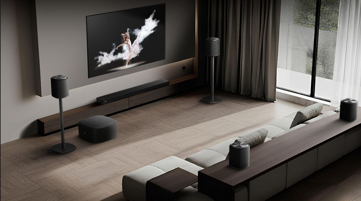 LG H7, una barra de sonido que se adapta a la posición de las personas y otros altavoces 1 LG H7