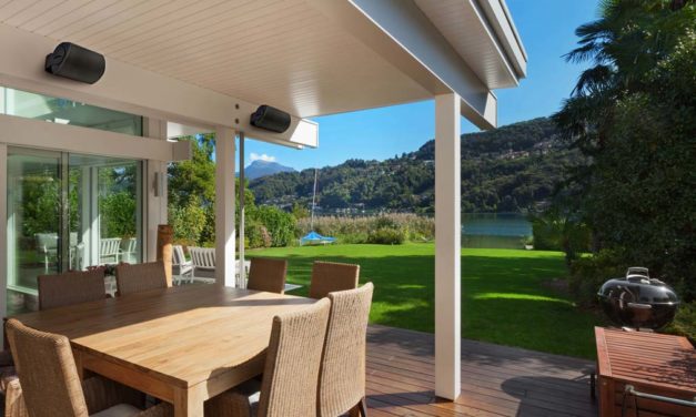 Polk Atrium, altavoces de exteriores para ambientar terrazas o jardines con sonido de calidad