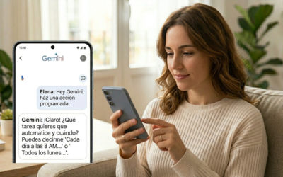 Qué son y cómo funcionan las acciones programadas de Google Gemini