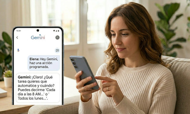 Qué son y cómo funcionan las acciones programadas de Google Gemini