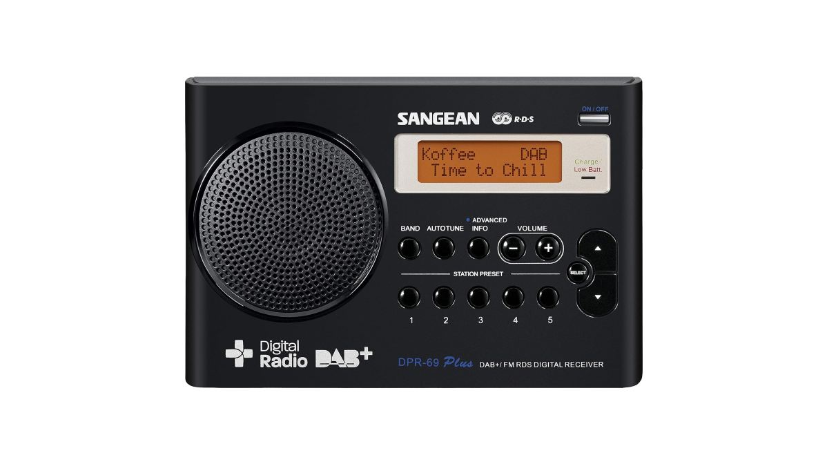 Sangean Traveller 690, una radio portátil a pilas compacta con diseño retro 1