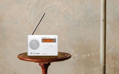 Sangean Traveller 690, una radio portátil a pilas compacta con diseño retro