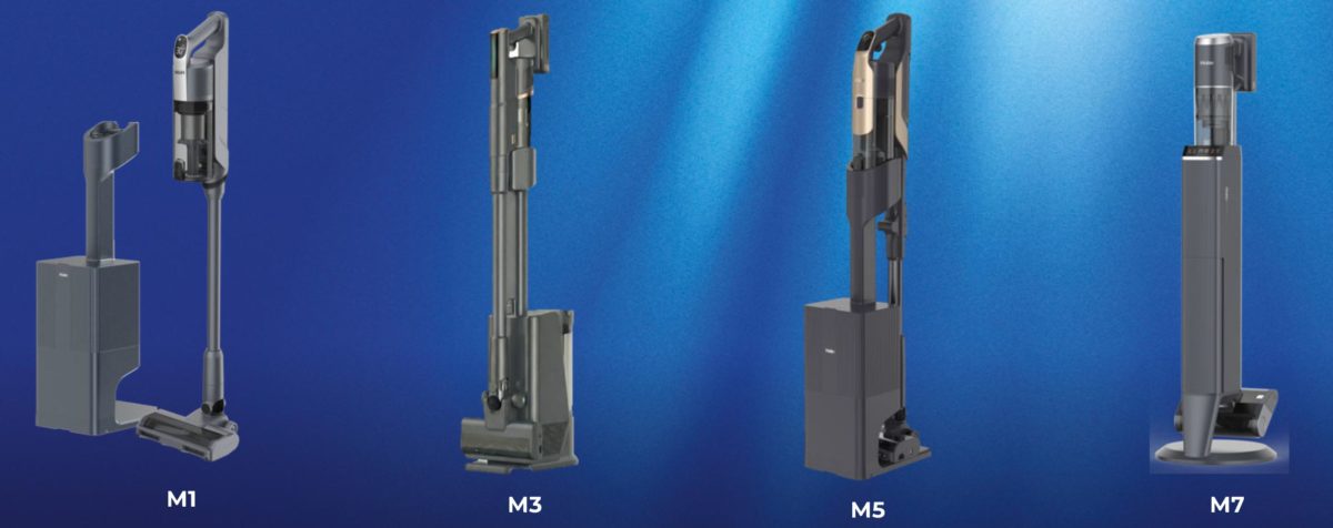Haier I-Pro Clean Series 5, robots aspiradores y aspiradoras de mano para todos los hogares 4 Haier M1, M3, M5 y M7