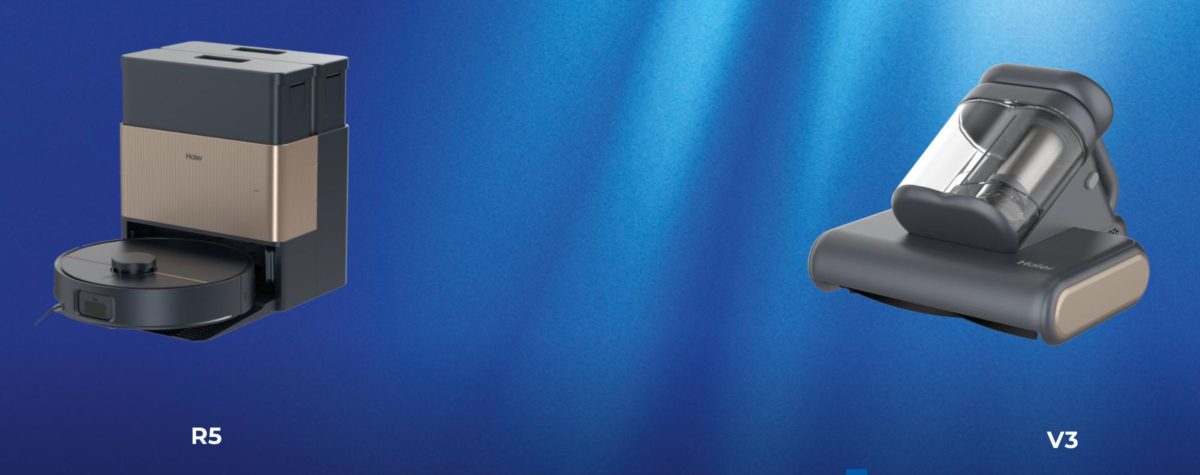 Haier I-Pro Clean Series 5, robots aspiradores y aspiradoras de mano para todos los hogares 2 Haier R5 y V3