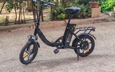 isinwheel U4, una bicicleta eléctrica plegable con 500 W de potencia y 88 km de autonomía