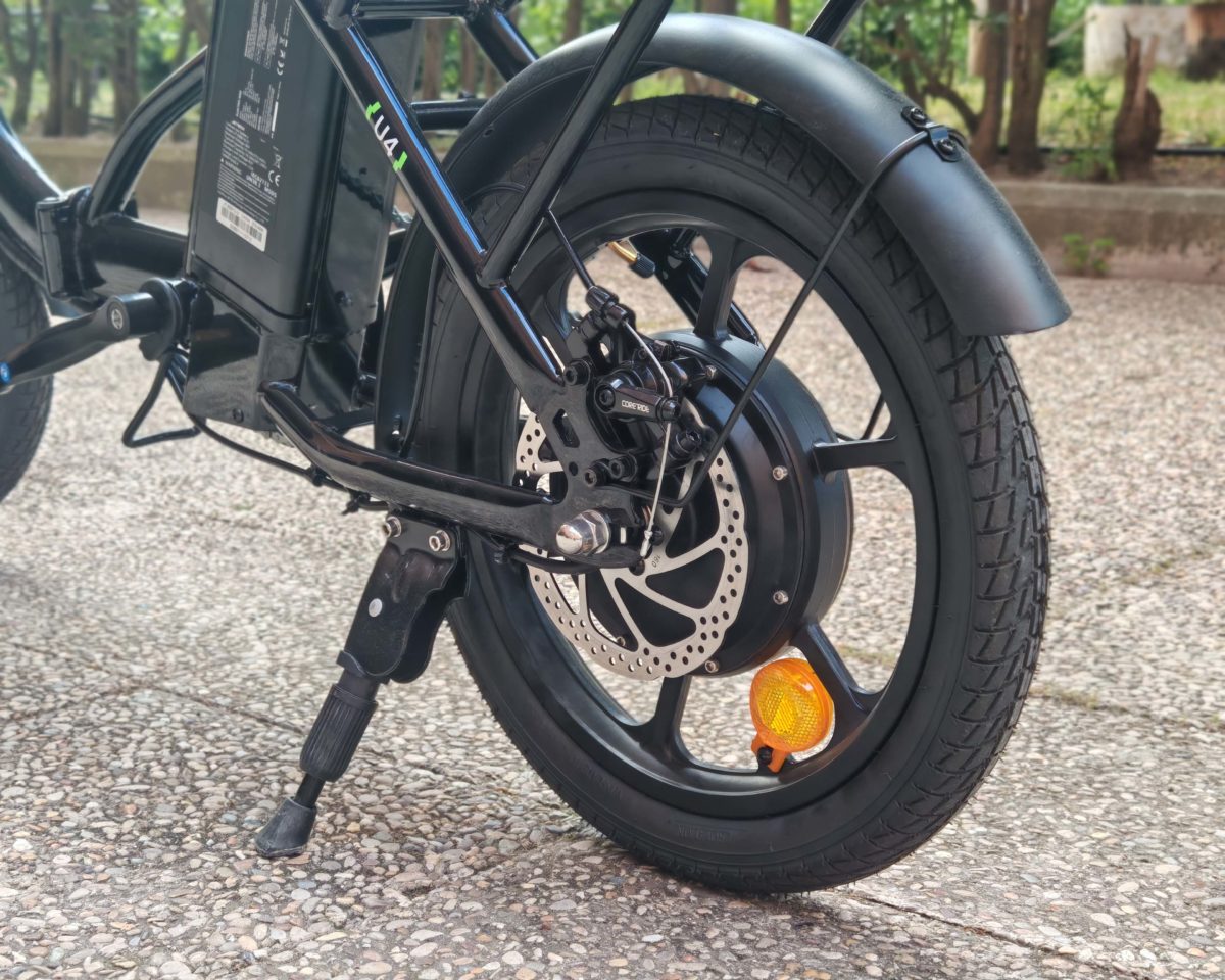 isinwheel U4, una bicicleta eléctrica plegable con 500 W de potencia y 88 km de autonomía 4 isinwheel U4 (2)