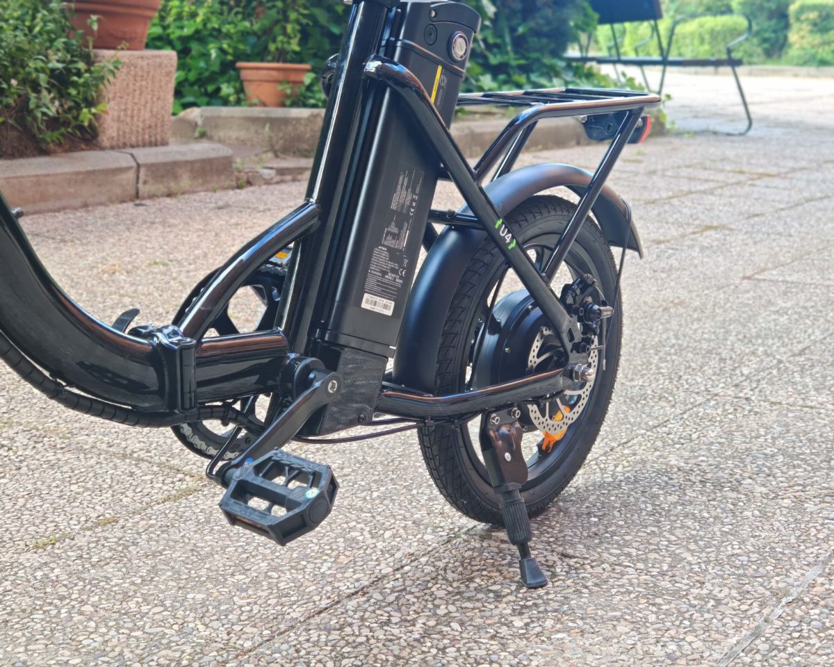 isinwheel U4, una bicicleta eléctrica plegable con 500 W de potencia y 88 km de autonomía 3 isinwheel U4 (4)