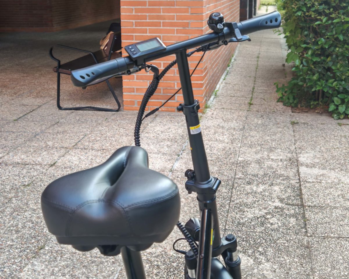 isinwheel U4, una bicicleta eléctrica plegable con 500 W de potencia y 88 km de autonomía 5 isinwheel U4 (7)