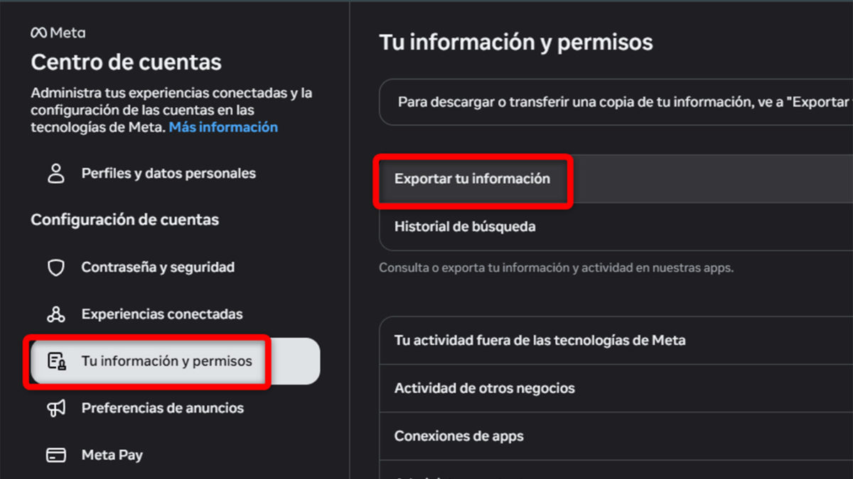Cómo ver las solicitudes enviadas para seguir perfiles en Instagram 7 Cómo ver a quién he enviado solicitudes en Instagram - Tu información y permisos