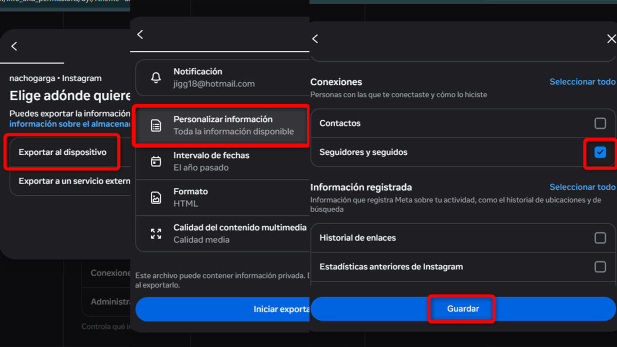 Cómo ver las solicitudes enviadas para seguir perfiles en Instagram 9 Cómo ver a quién he enviado solicitudes en Instagram - Personalizar información