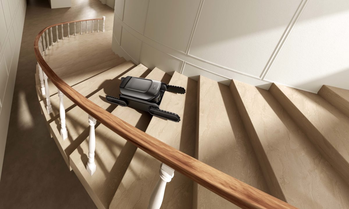 Dreame X60 Pro Ultra, el robot aspirador que llega donde otros no pueden con sus brazos biónicos extensibles 10 Dreame CyberX subiendo escaleras