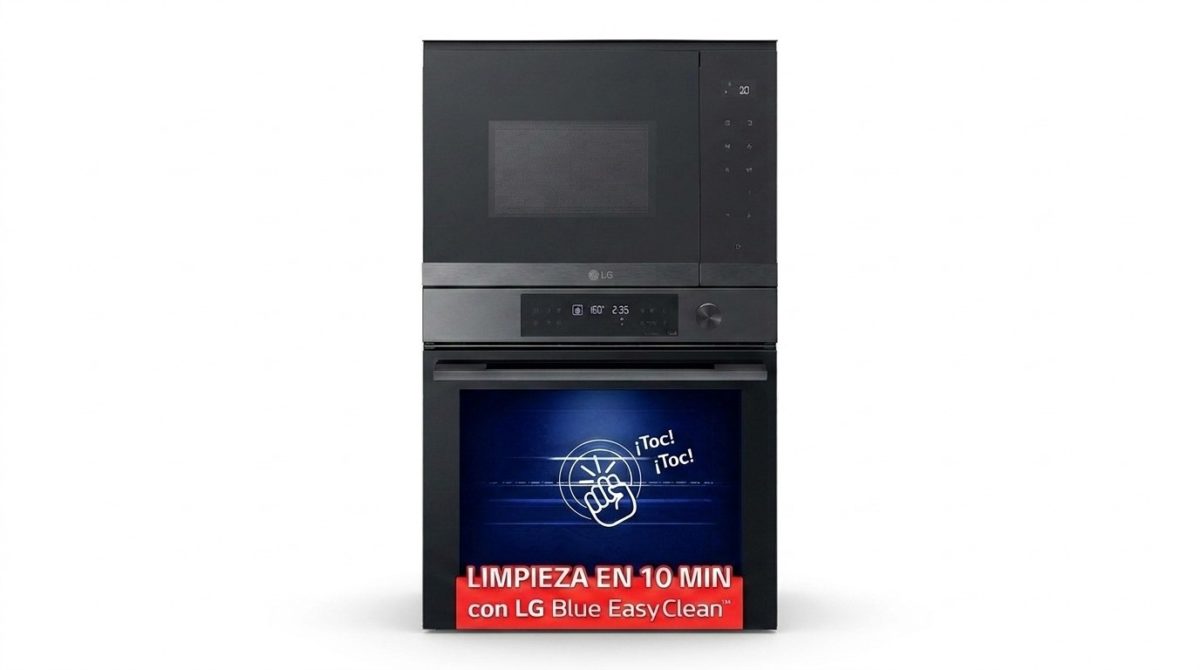 Horno y microondas LG BlackMattEdition WSMG7625BB.SET