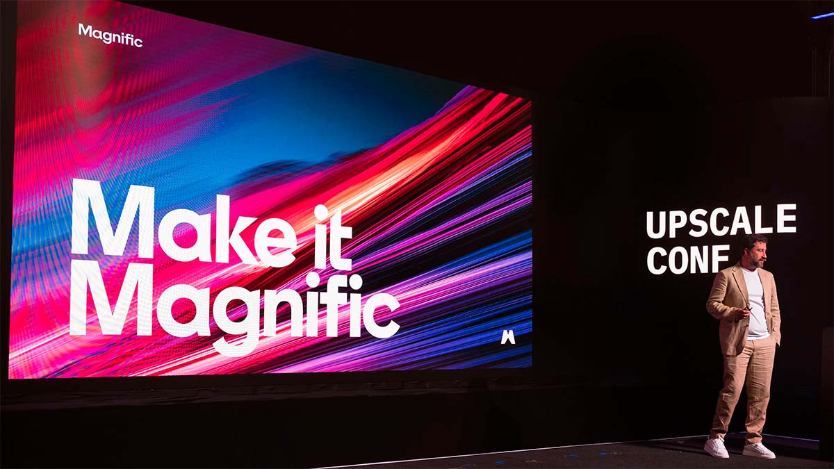 Magnific devuelve el control de la IA a los creativos: Las grandes novedades de la Upscale Conf SF 2026 1 magnific 1