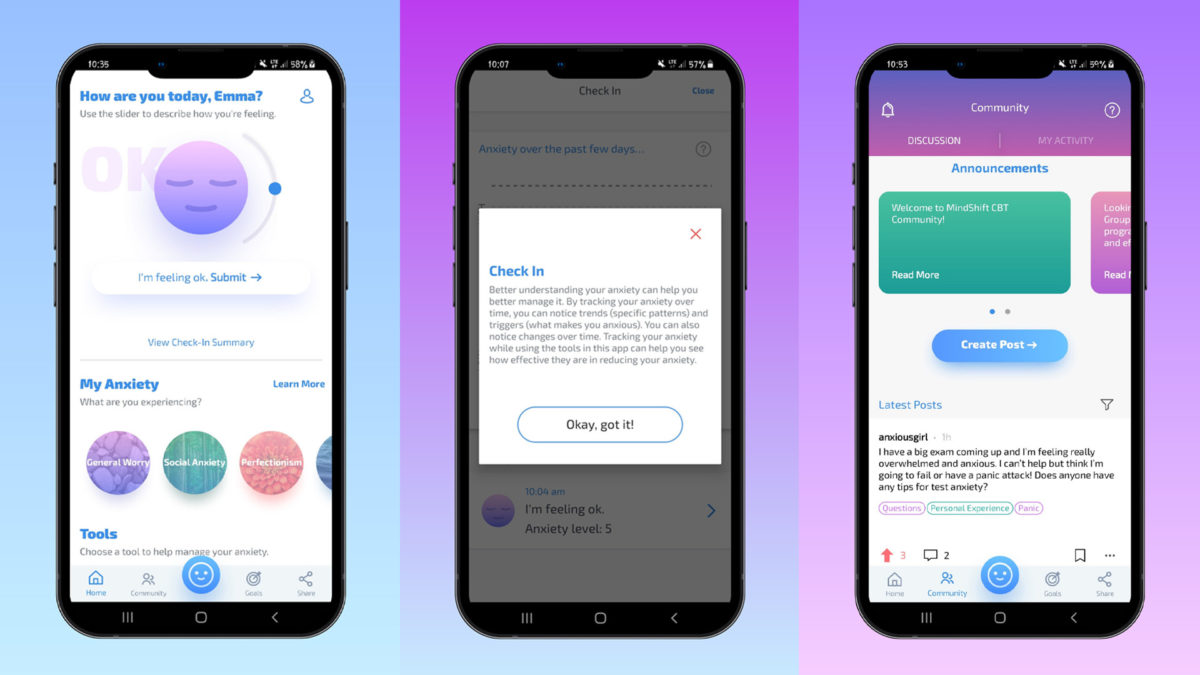 Apps para relajarse y reducir el estrés en 2026 - MindShift CBT