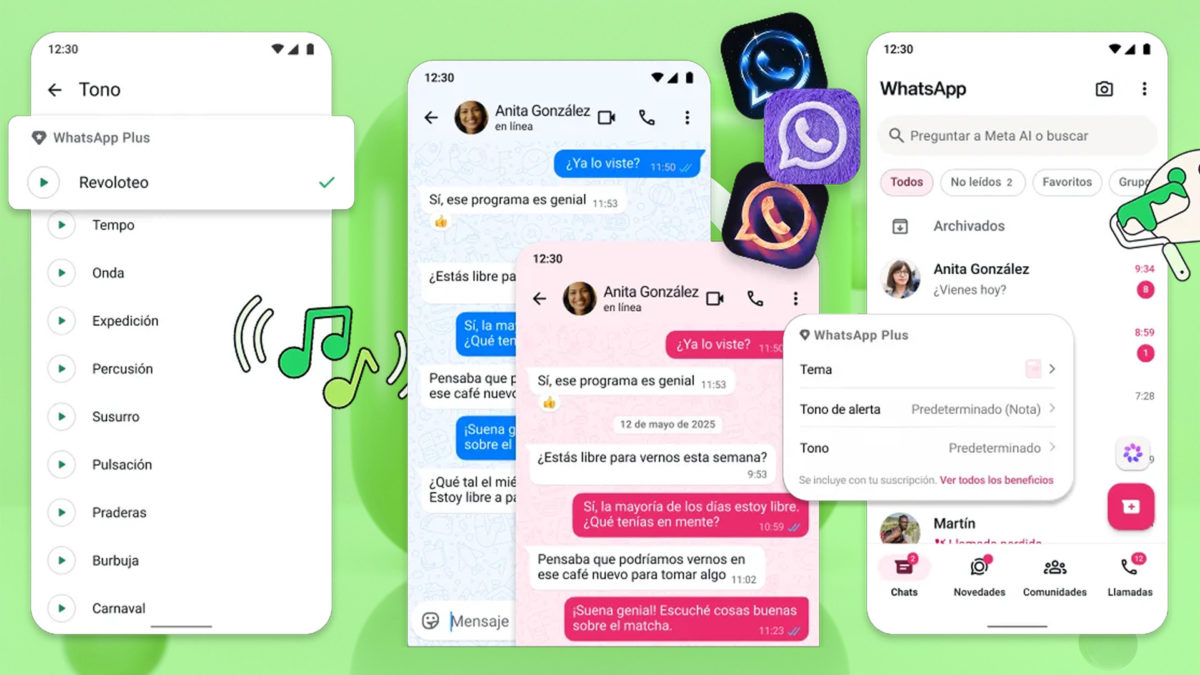 WhatsApp Plus ya empieza a llegar a nuestros móviles: cuánto cuesta y qué puedes hacer con él 3 Esto es todo lo que trae WhatsApp Plus