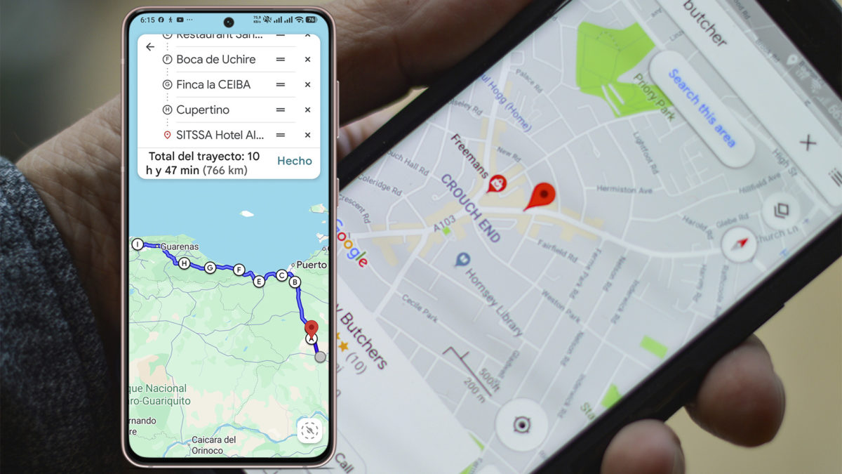 Cómo añadir paradas en el viaje en Google Maps en 2026- guía paso a paso