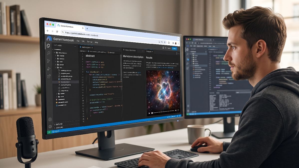 Cómo crear vídeos con IA con Gemini Notebook, guía paso a paso