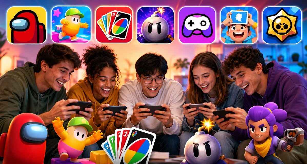 Los 7 mejores juegos de móvil para jugar con amigos, en familia o en grupo