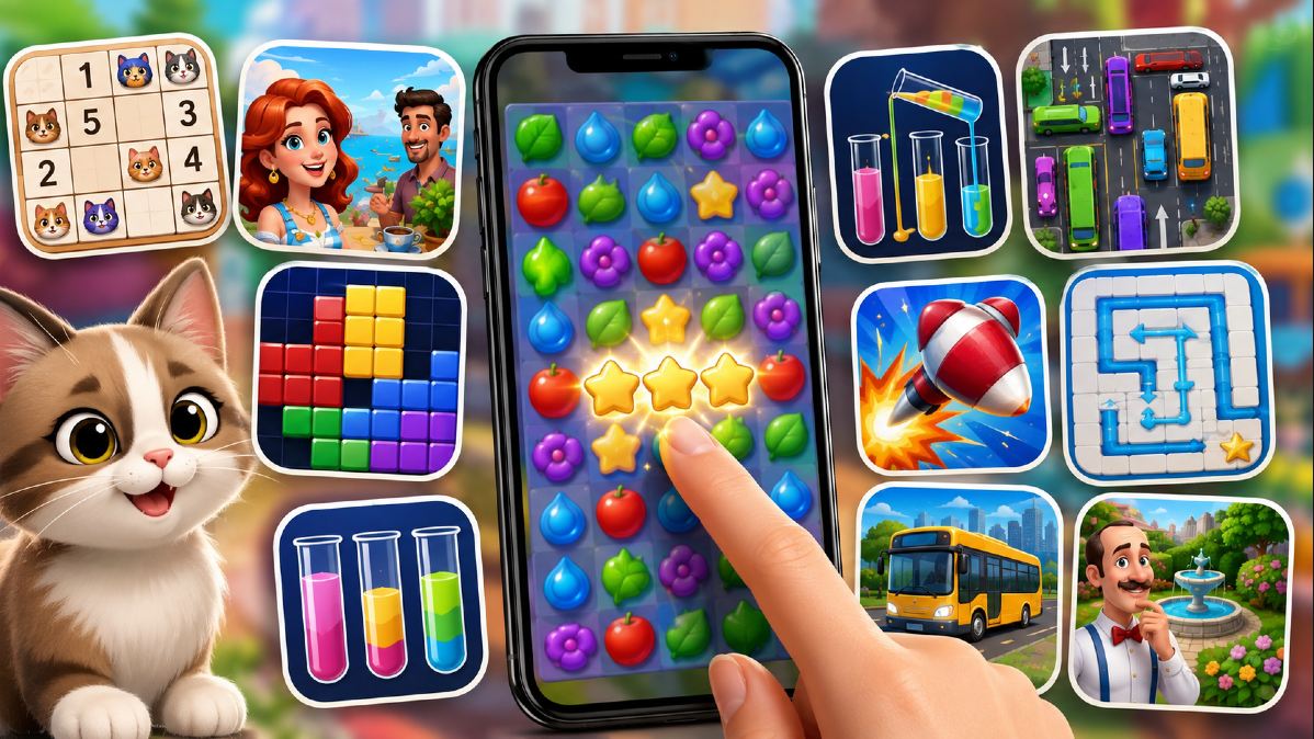 Los 8 mejores juegos de puzles para móvil gratis de 2026