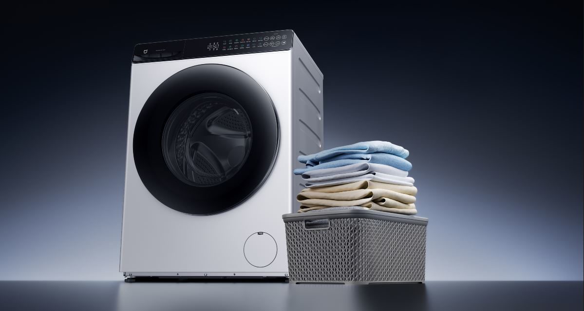 Mijia Front Load Washer Dryer 8kg, una lavadora-secadora eficiente con panel táctil intuitivo