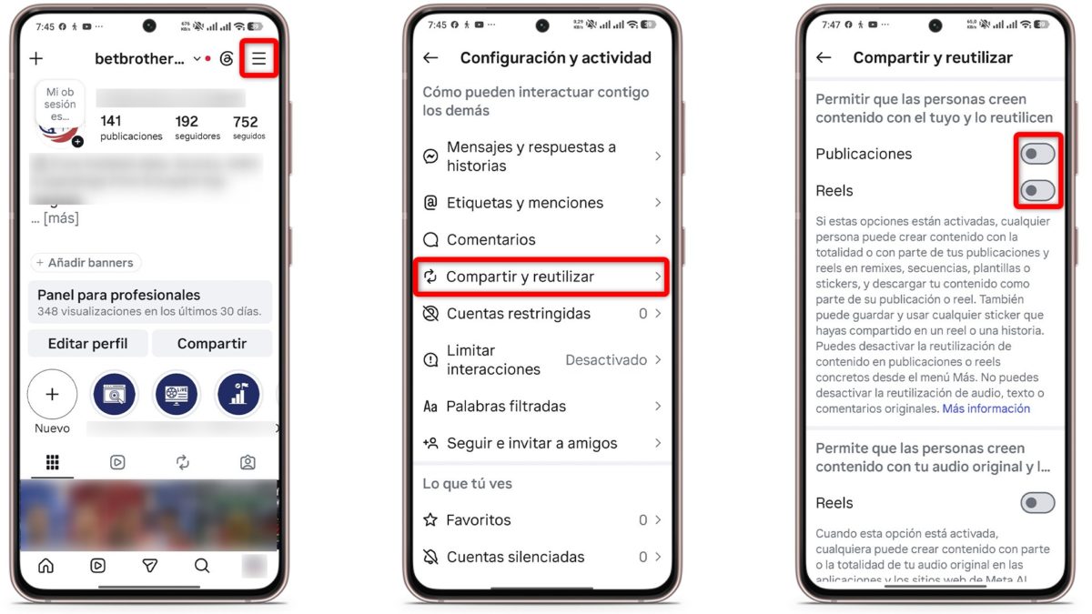 Pasos para evitar que Meta utilice tus fotos de Instagram para crear montajes y deepfakes con IA