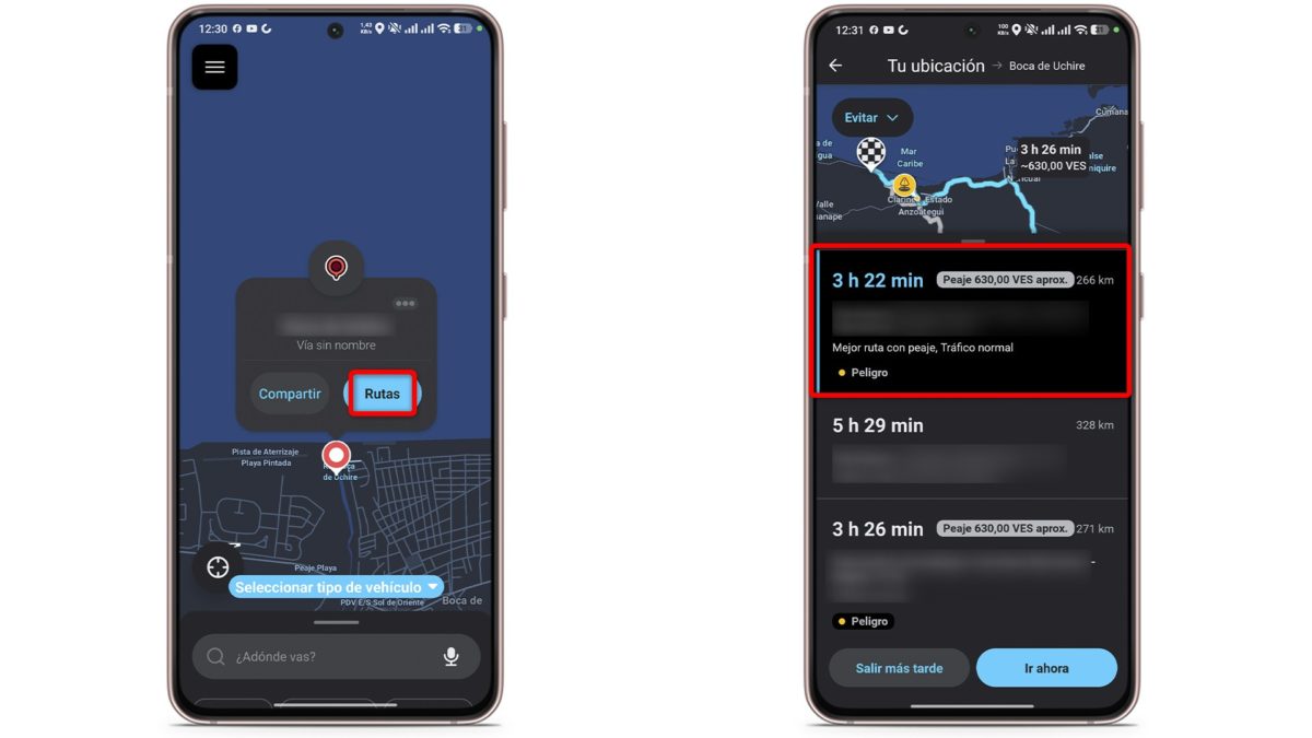 Cómo añadir una parada en Waze-Busca tu destino final