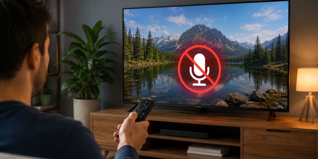 Cómo desactivar el micrófono en los televisores con Google TV o Android TV