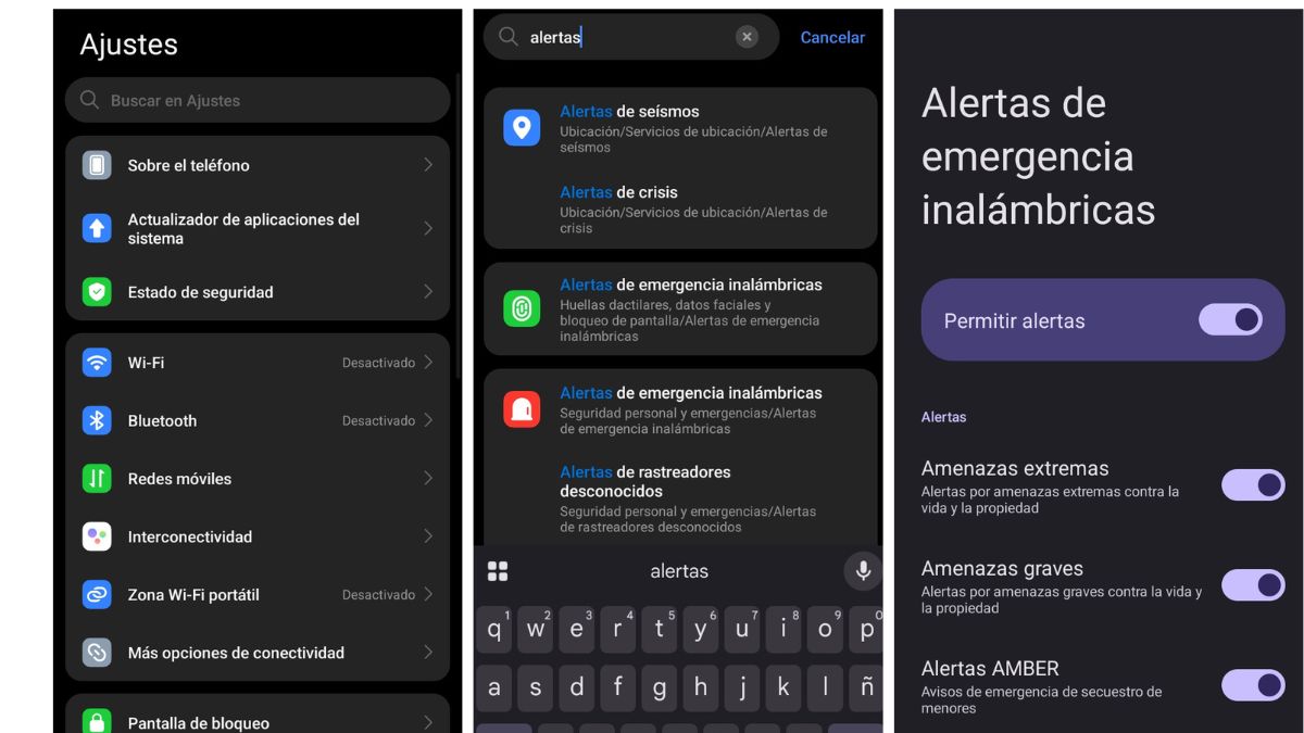 Cómo se configuran las alertas de nivel 2 y 3 de Protección Civil