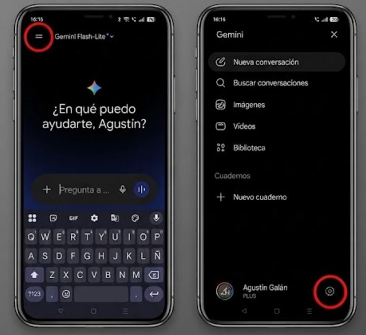 Cómo vincular Gemini con la cuenta de WhatsApp, guía paso a paso 1