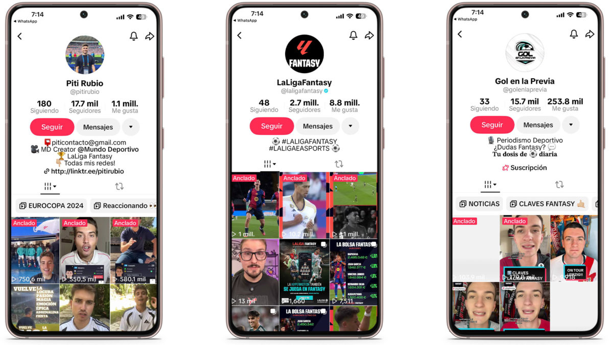 Cuentas de TikTok que merece la pena seguir si juegas a Fantasy