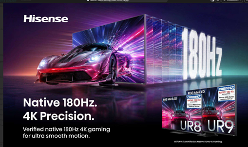 Hisense UR8S y UR9S