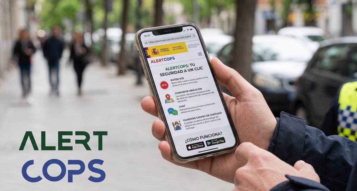 Qué es y cómo funciona AlertCops, la app para contactar con la Policía y la Guardia Civil