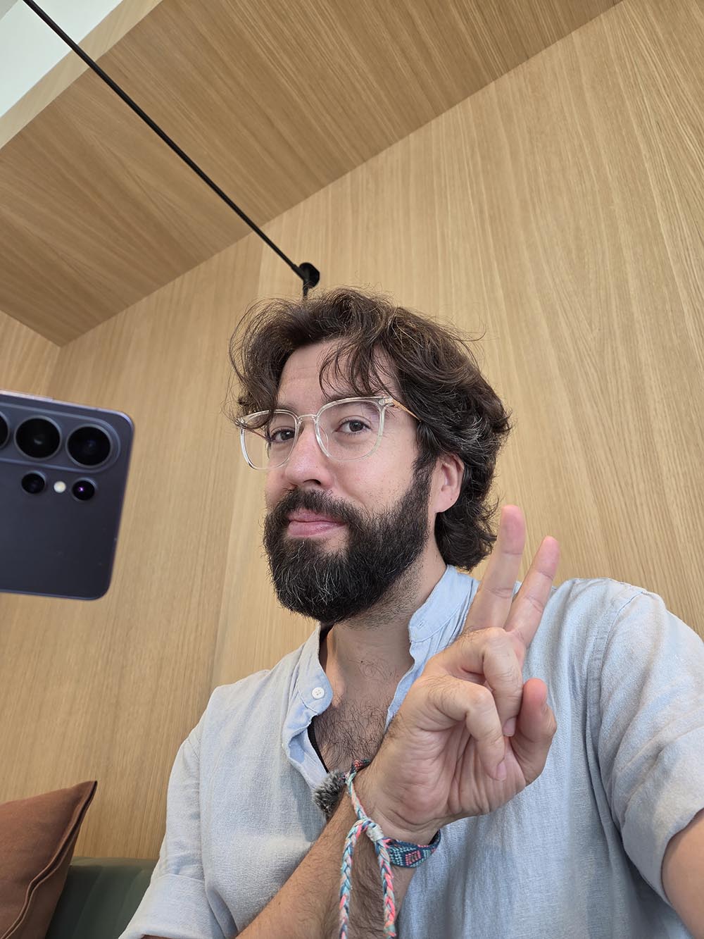 Selfie con camara principal