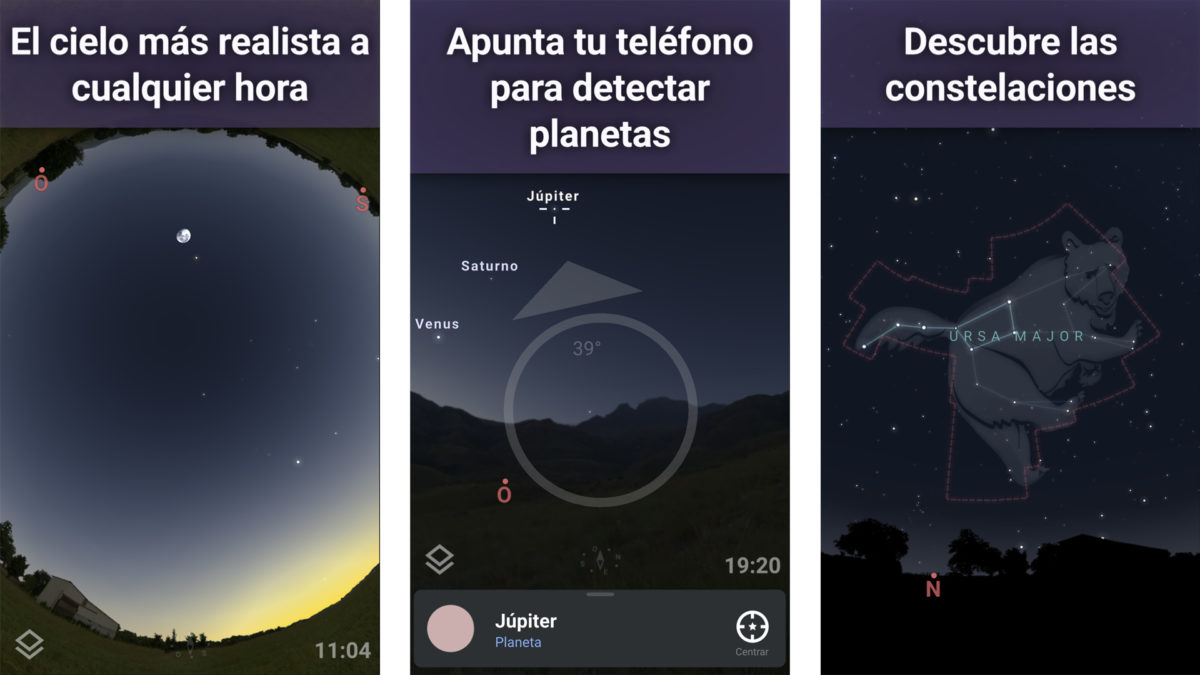 4 apps fundamentales para ver el eclipse solar del 12 de agosto en España - Stellarium
