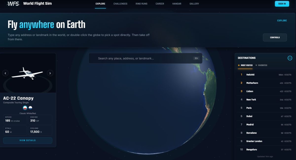 World Flight Sim