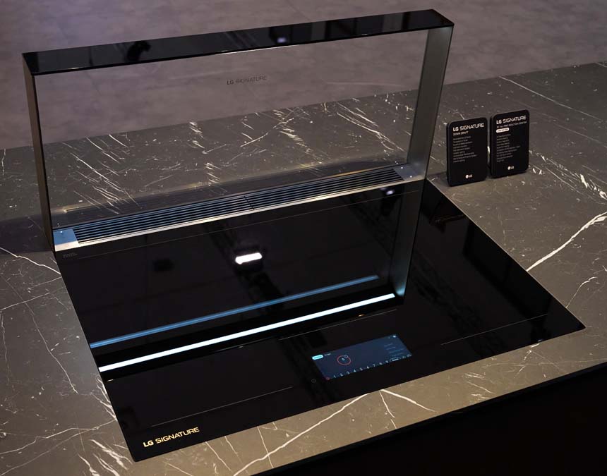 7. LG SIGNATURE Downdraft Hood