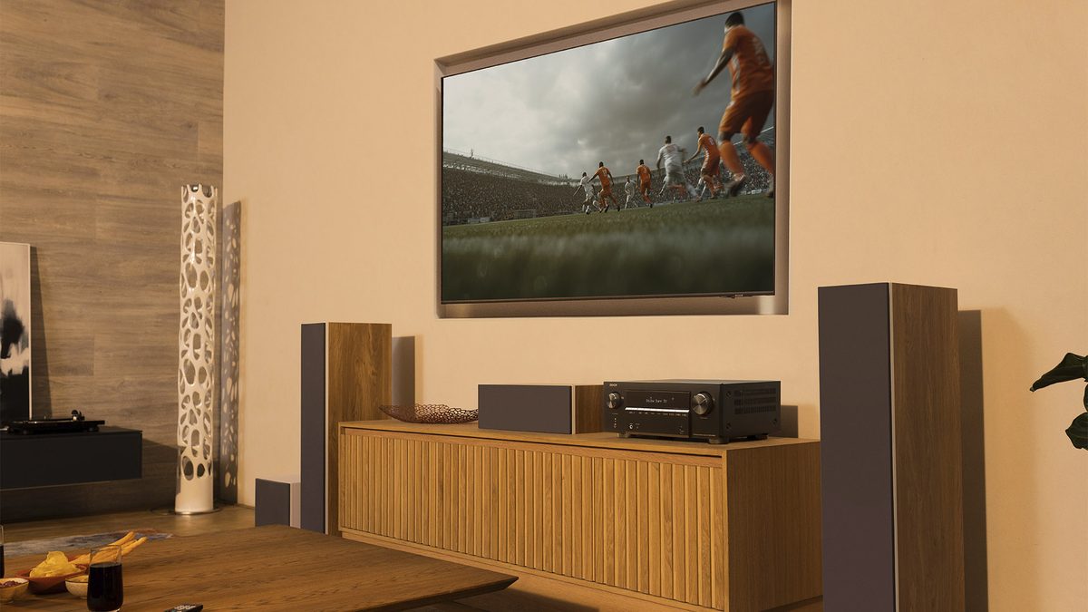 Denon AVR-X2900H DAB-Música en varias habitaciones y sitio para el tocadiscos