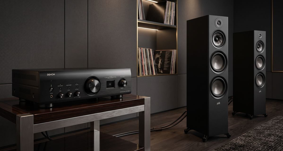 Denon PMA-1700NE y Polk Reserve R700, amplificador y altavoces para estancias grandes