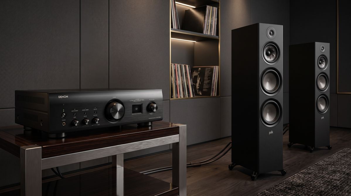 Denon PMA-1700NE y Polk Reserve R700