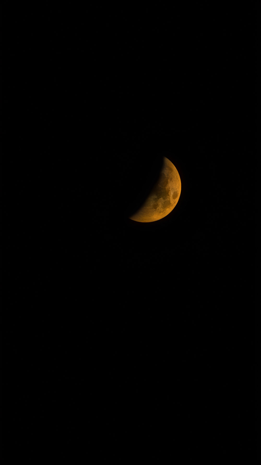 foto de luna en movimiento noche
