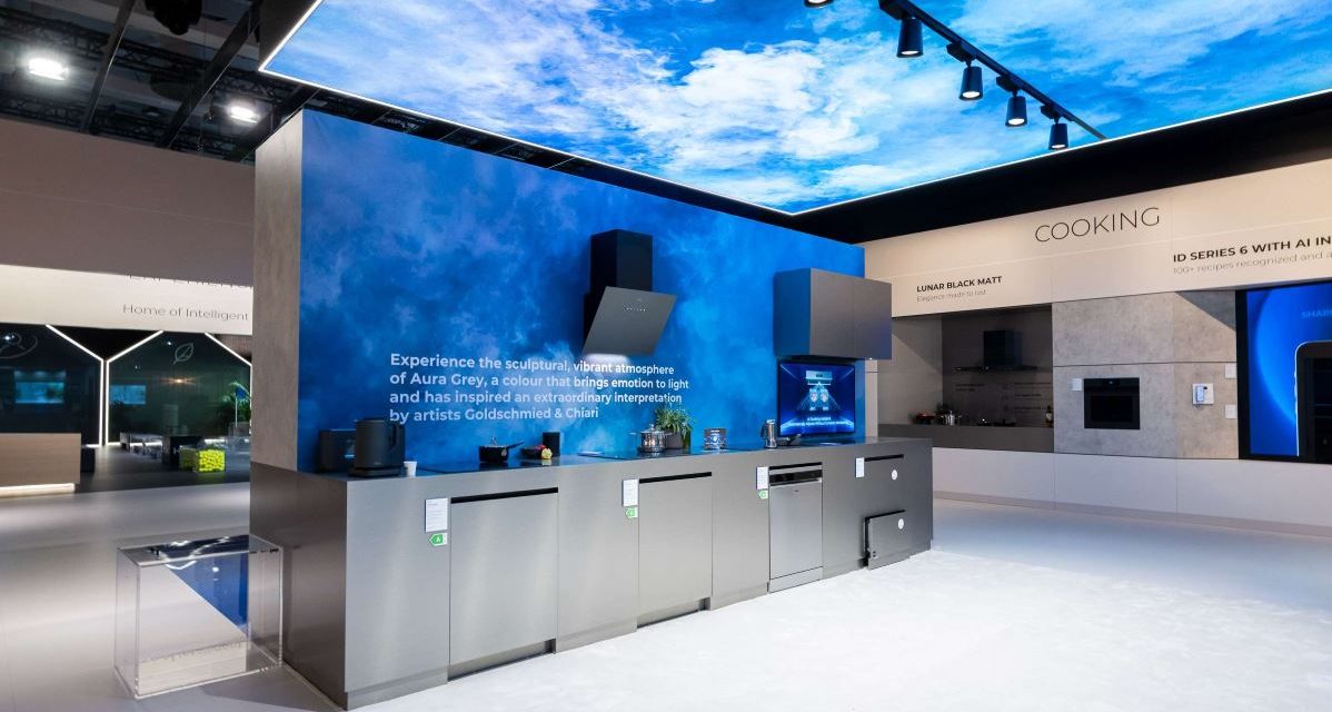 Haier Aura Collection, electrodomésticos integrados para cocinas abiertas con funciones de IA