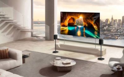 LG OLED evo W6, un televisor de diseño con tecnología sin cables y pantalla de 9 mm de ancho