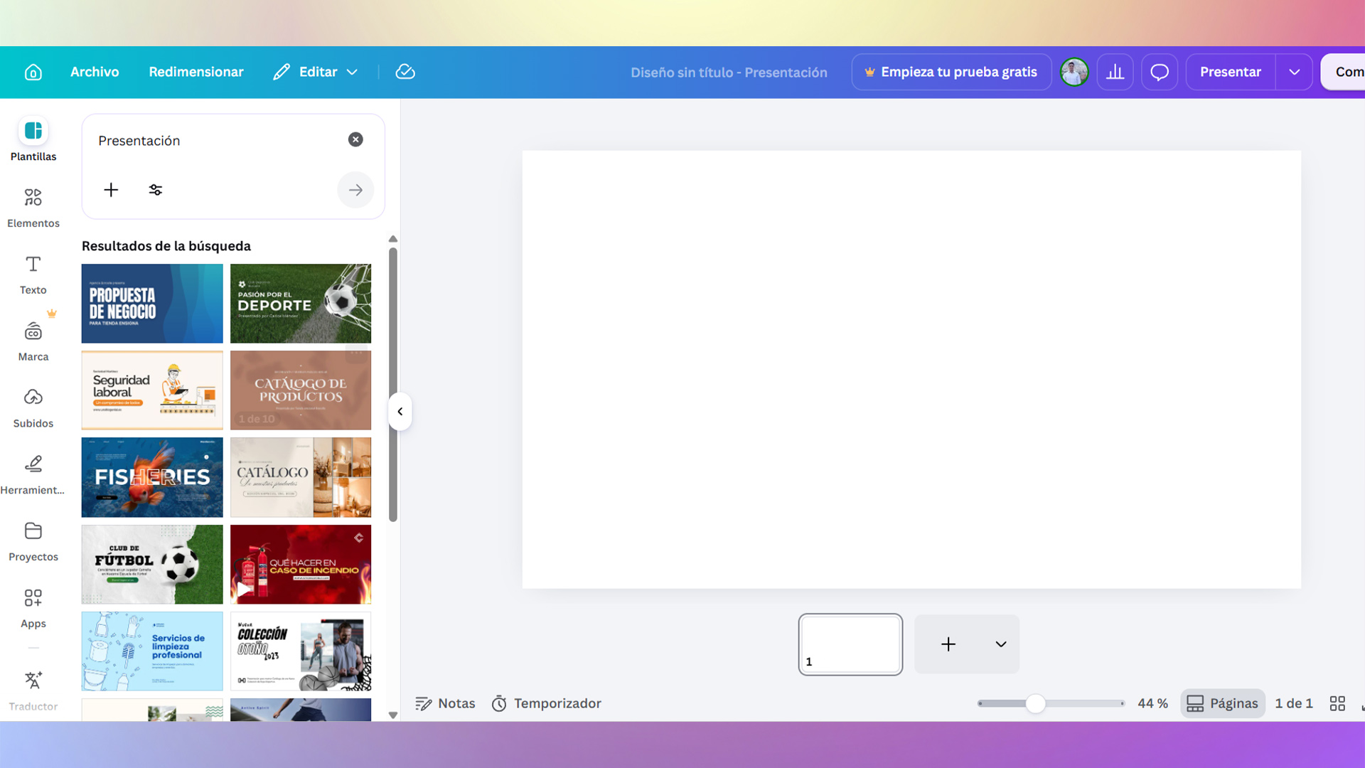 mejores IA para hacer presentaciones profesionales en 2026 - Canva