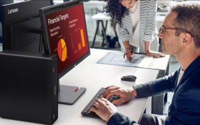 Así son los nuevos ordenadores de sobremesa de Lenovo, con hasta 128 GB de memoria unificada