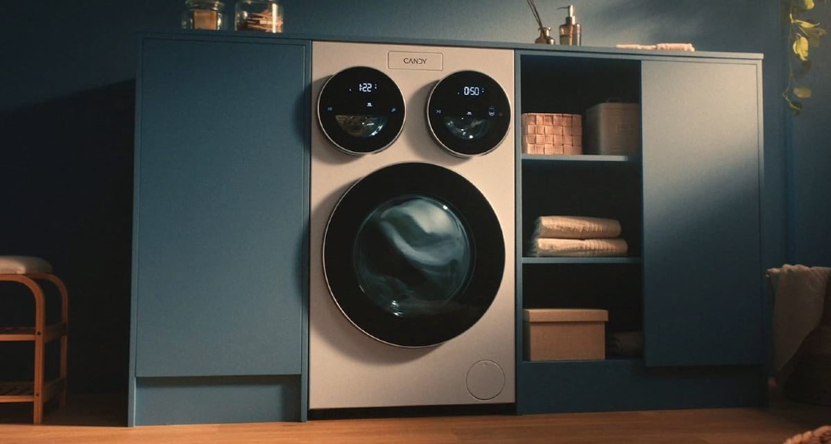 Candy MultiWash, una lavadora con tres tambores para ahorrar tiempo y agua en cada lavado